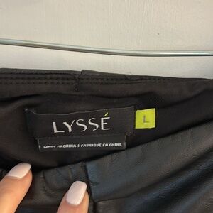 Lysse faux leather leggings